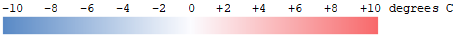 Temperature colour scale