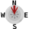 Wind from N