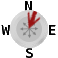 Wind from NNE