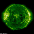 SOHO EIT 195 image of the sun
